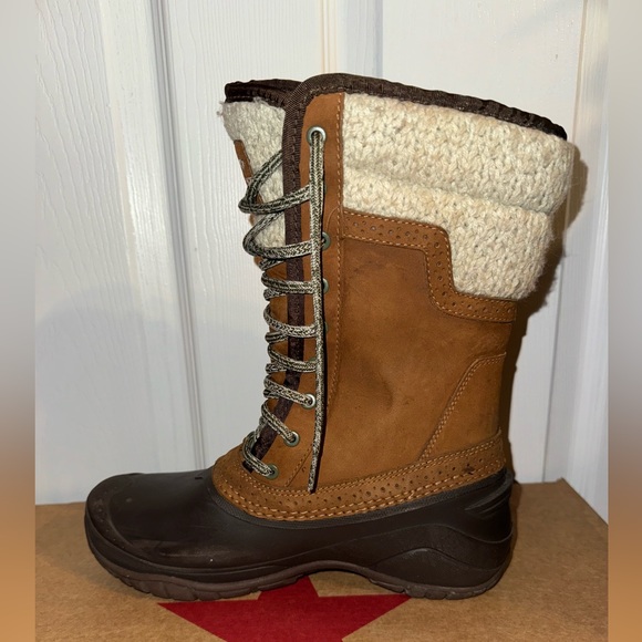 Northface Womens Shellista II Brown Snow Boots size 7 - Picture 10 of 10